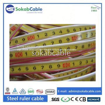 Steel Ruler Cable With Steel Conductor