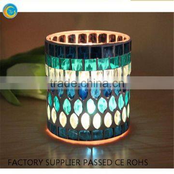 Glass Mosaic Candle Holders photo-6
