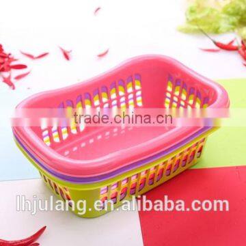 Houseware Small Size Plastic Basket Storage/plastic Storage Basket photo-2