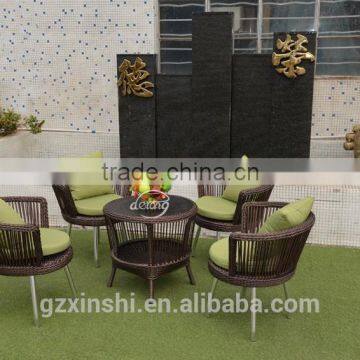 wholesale new style rattan furniture/ rattan dining set