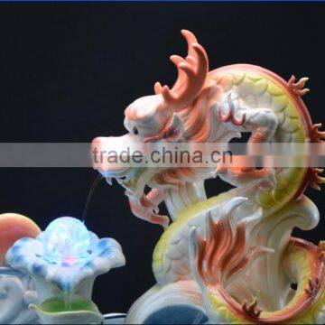 White Ceramic Gift Craft Dragon Ball for Home Decorating photo-2