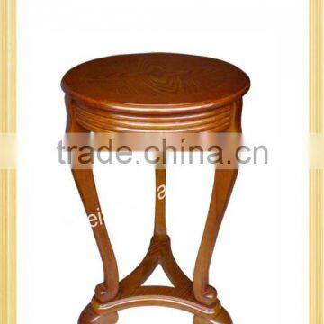 Solid Wood Wooden Console Round Coffee Table photo-2