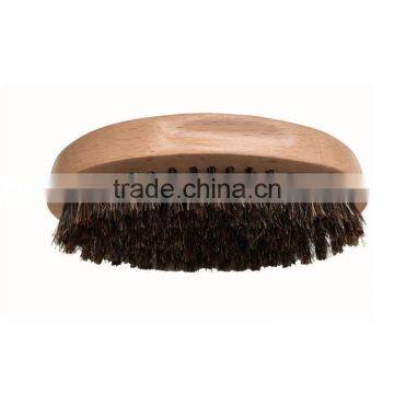 Boar Bristle Brush, Oval Beech Brush, Male Special Beard Brush, Can Engrave Logo photo-3