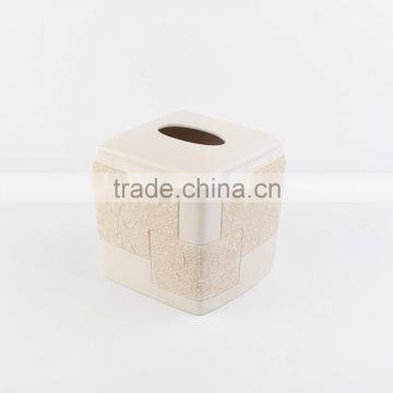 Cream-colored Elegant Hand-painted Ceramic Bathroom Accessories Home Decoration photo-3