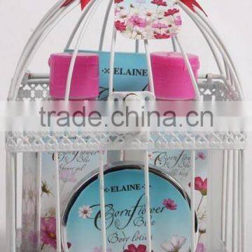 5 PCS BATH SET W/IRON CAGE