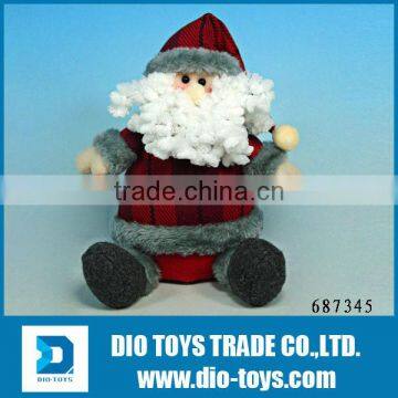 2015 hot promotional items plush santa claus dolls