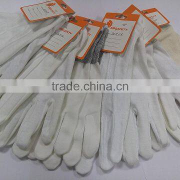 DDSAFETY 2017 Cotton Gloves 100% Bleach Cotton Interlock Gloves Mittens photo-5
