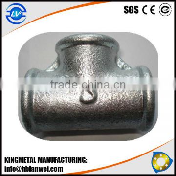 with RIBS TEE Stocklot Beaded Galvanized Malleable Cast iron Pipe Fittings