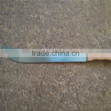 Supply high quality wooden handle Machete M205 for South America market