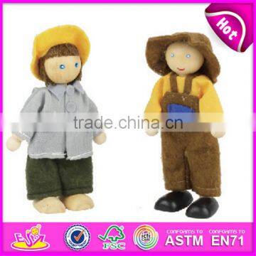 2016 New Fashion Baby Toy Wooden Puppet Doll for Sale W06D012 photo-6