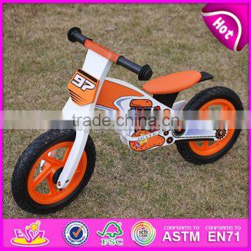 2017 New Fashion Best Boys Wooden Balance Bike W16C157-S photo-4