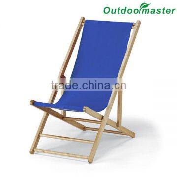 Patio Lightweight Sling Wooden Beach Folding Chair photo-6