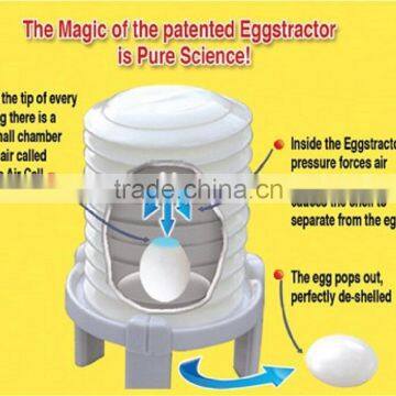 EggStractor Slicer Cooking Hard Boiled Egg Peeler Kitchen Tool