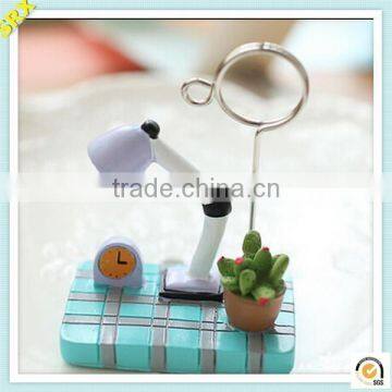 2015 newest lamp small memo holder clip custom made plastic memo clips