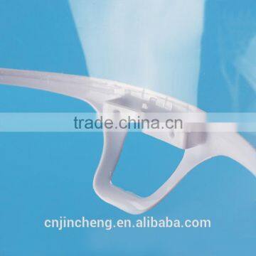 Widely Used in Hotel and Restaurant White Holder Transparent Clear Plastic Sanitary Face Mask for Food Service photo-6