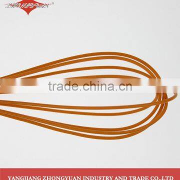 11.5" Stainless Steel Handle Silicone Coated Egg Whisk photo-3