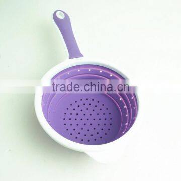 16123 Collapsible Silicone Colander Strainer photo-3