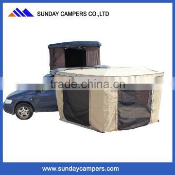 Family Camping Outdoor Car Roof Top Tent With 270 Degree Awning for Car photo-2