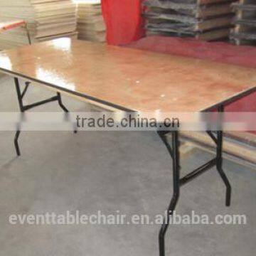 6ft Rect Plywood Banquet Folding Table photo-3