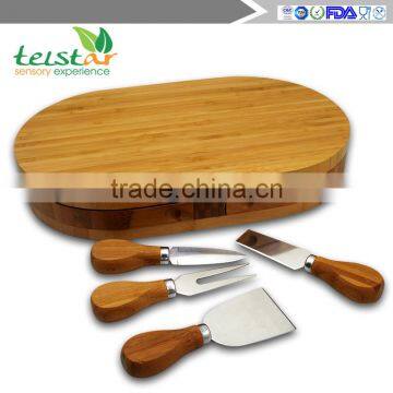 Factory Direct Sale 5 PCS Cheese Knife Chopping Block Cheese Board photo-5