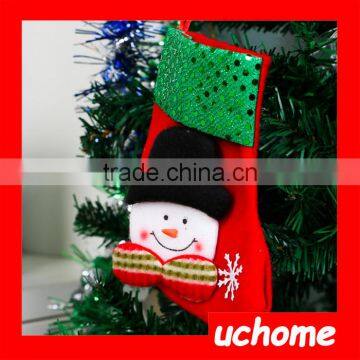 UCHOME China Supplier Wholesale Good Quality Christmas Decorative Socks,New Design Christmas Gift Sock