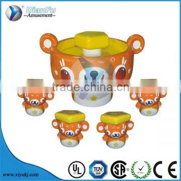 Four Players Fiberglass Colorful Game Machine Magic Sand Art Table for Kids photo-2