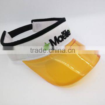 Costum Cheap Plastic Sun Visor Cap photo-3