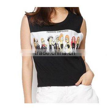 Women's Fashion Croptop T-shirt , 3d T-shirt Printing photo-2