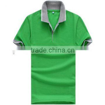 Custom Summer Solid Men Classic Plus Size Cotton Shirts Men Pullover Polos Shirts Casual Men Short Sleeve Wide-Waisted Shirts photo-4