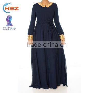 Zakiyyah MD O005 Fashion Malaysia Baju Kurung 2017 Muslim Wedding Dress New Dubai Abaya Designer Burqa Wholesale photo-3