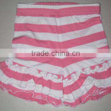 Toddler shorts girls adorable pink white stripes shorts childrens boutique clothing