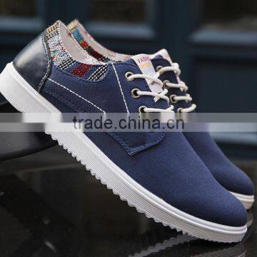 Zm35747a 2017 Spring Man Footwear Bulk Wholesale Men Canvas Shoes