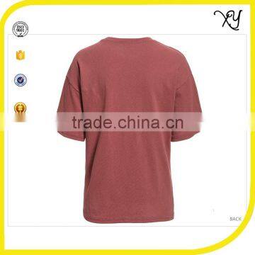 New Printng Design Wholesale China Women Oversized Red t Shirts Custom Printing Women Casual t Shirt photo-2