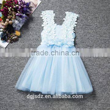 2017 Girls Dress Names With Pictures Kids Flower Hollow Dress#A168 photo-3