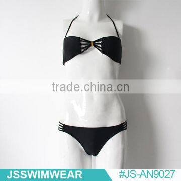 black fashion women swimwear