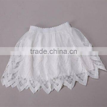 S80103A Girls Joker Skirts in Summer Fashion Embroidery Lace 2017 Tide Girls' Skirts photo-3