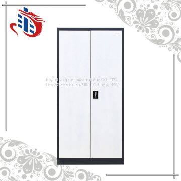 2 door full height steel filing cabinet /swing door steel cupboard/ metal storage cupboard cabinet