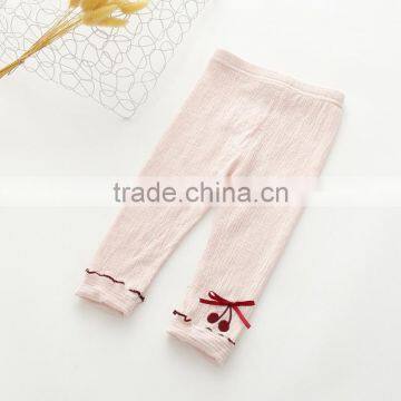 Wholesale Waveselvedge Kids Little Girls Leggings Foldover Capri Children Pants photo-5