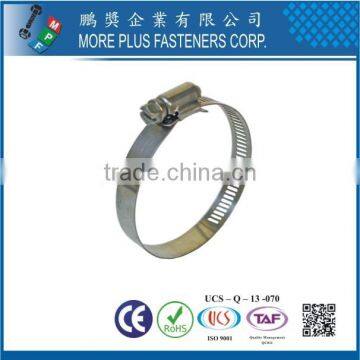 Made in Taiwan Metal Black 1/2 Inch Band Amercian Schlauchklemmen Hose Clamp photo-2