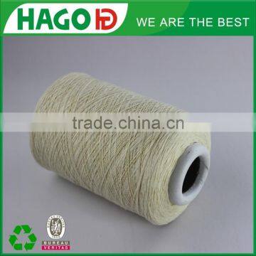 Raw White Recycled Cotton Polyester Fabric Weaving Yarn for Knitting Factory Price photo-6