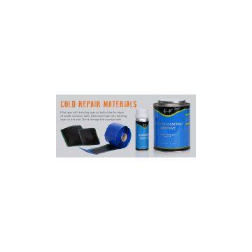 Conveyor belt repair materials