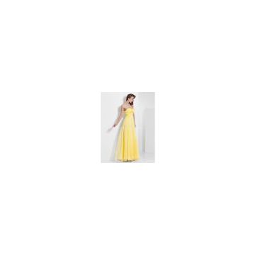 A-line Sweetheart Floor-length Chiffon prom dresses dillards