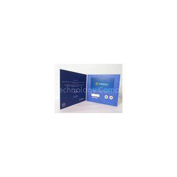 Advertising Promotional Custom Video Greeting Cards 7 Inch With OSD Language
