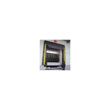 Durable Loading Dock Door Seals And Shelters For Industry With Warning Stripe