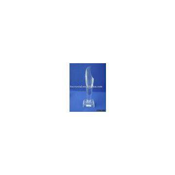 crystal trophy