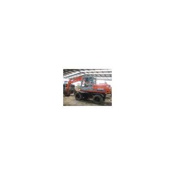 Used wheel excavator hitachi EX100WD