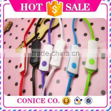 2015 Cheap Silicone In Ear Earphone With Mic For Wholesale photo-4