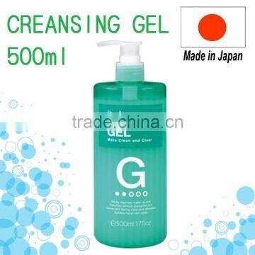 Japan Moisturizing beauty care facial cleansing gel for all skin tipe 500ml Wholesale