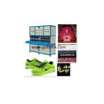 Top quality sport upper shoes cover making machine