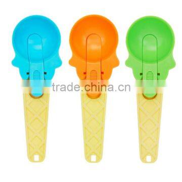 Custom plastic ice cream food spoon